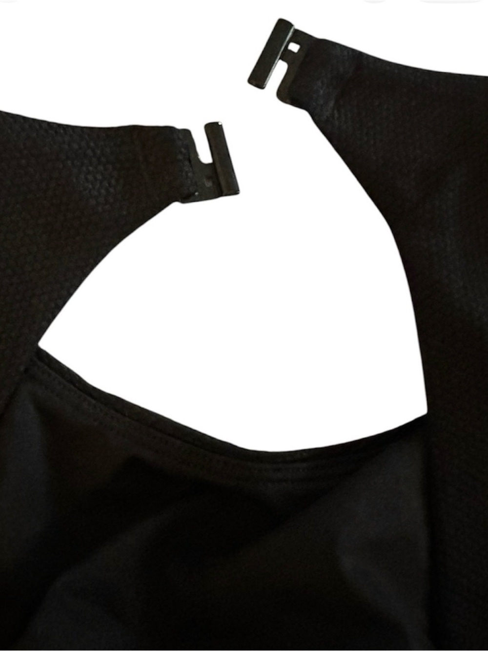 SPANX Black Open-Back One-Piece Swim - Picture 4 of 6